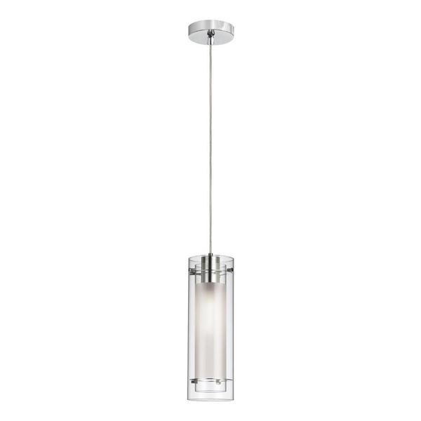 Dainolite Polished Chrome Dinette One Light Mini Pendant 22152-CF-PC